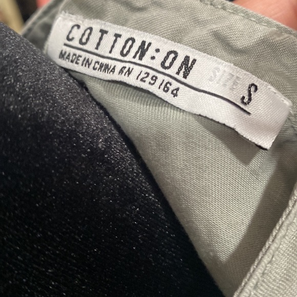 Cotton On Olive Green Romper Size Small - Picture 6 of 7